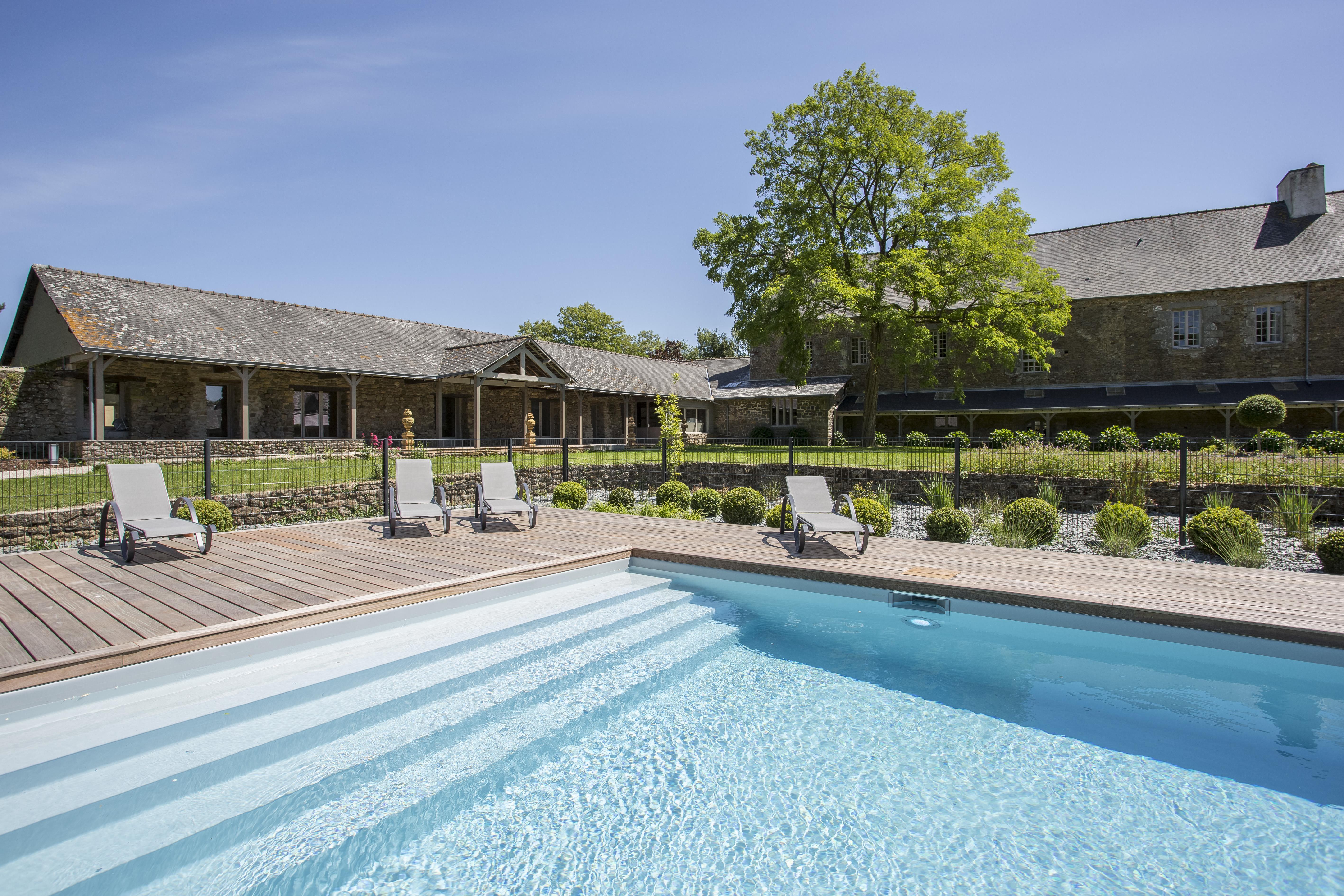 Hotel De L'Abbaye Le Tronchet  Ngoại thất bức ảnh